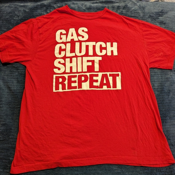 Other - Gas Clutch Shift Repeat T-Shirt